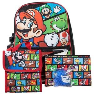 SUPER MARIO 5-piece Backpack Set